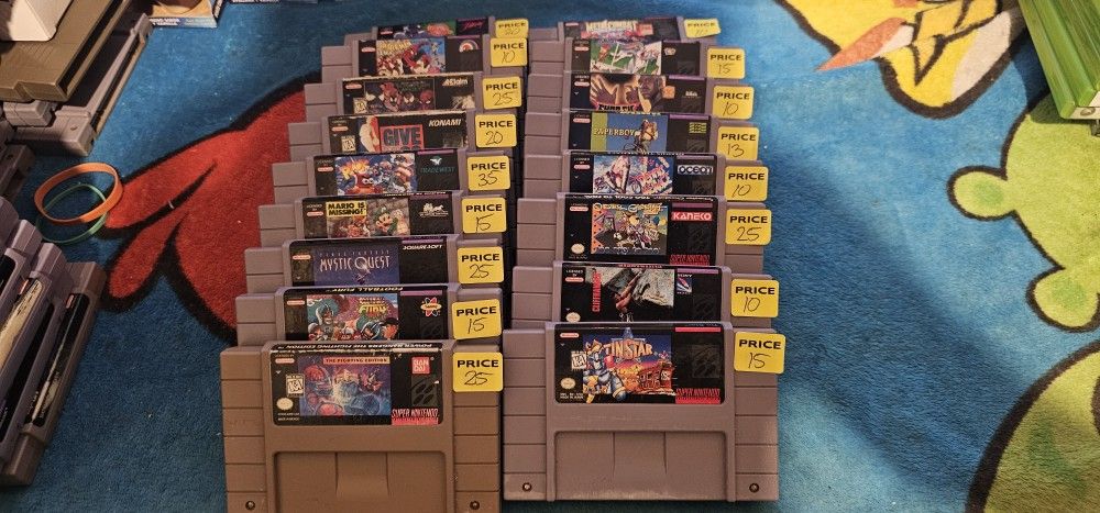 Super Nintendo Games
