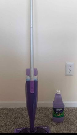 Swiffer mop with gain refill