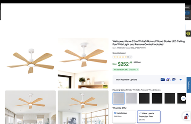85”Walnut wood Ceiling Fan with Light and controller 3 colors light