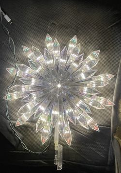 Crystal Snowflake ❄️ Treetop 