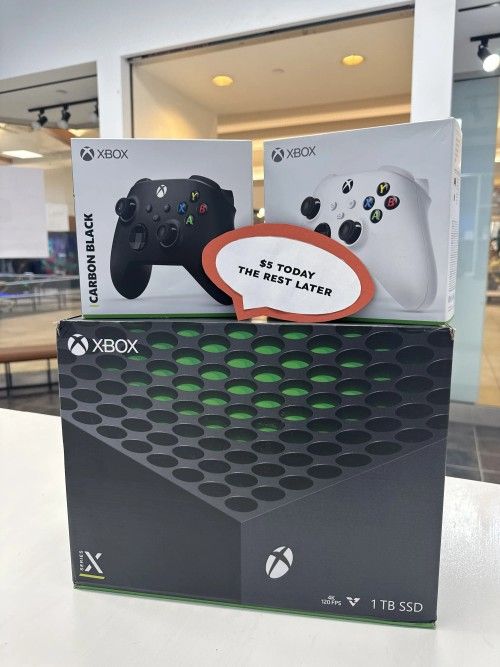 Microsoft Xbox Series X GAMING CONSOLE - Pay $5 today and the rest later!!