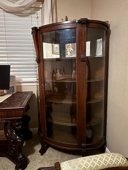 Antique Curio Cabinet
