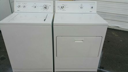 Kenmore wsher dryer set