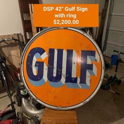 DSP 42" Gulf Sign With Ring 