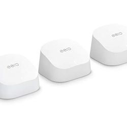 Eero 6  3pack  Wifi System Router