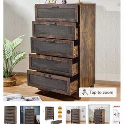 rustic 4 drawer storage cabinet