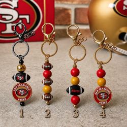 San Francisco 49er Keychain