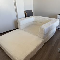 Folding Bean Bag Chair 3-in-1 (Washable cover)