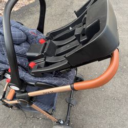 Car Seat With Stroller And Base For Car