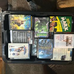 A Whole Tote Of Dvds Varieties