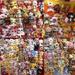 Littlest Pet Shop Shorthair cats dogs Great Dane beagle kittens 2004 and up