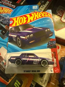 HotWheels “87 Buick Regal GNX 1;64 Scale