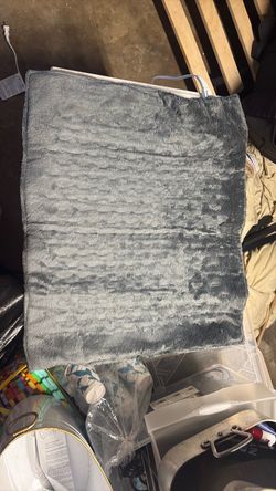 Gray Electric Heating Pad