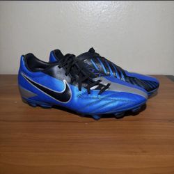NIKE T90 LASER IV KL FG SOCCER BOOTS CLEATS 2011 SIZE US 8 MEN 472555-400