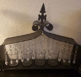 Black Chandlier Candle Holder