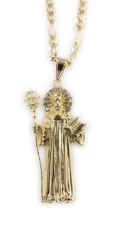 Gold Plated San Benito Necklace