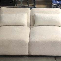 White Couch 4 Detachable Pieces  