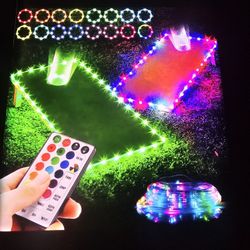 Corn Hole Board Lights With 16 Colors And Remote