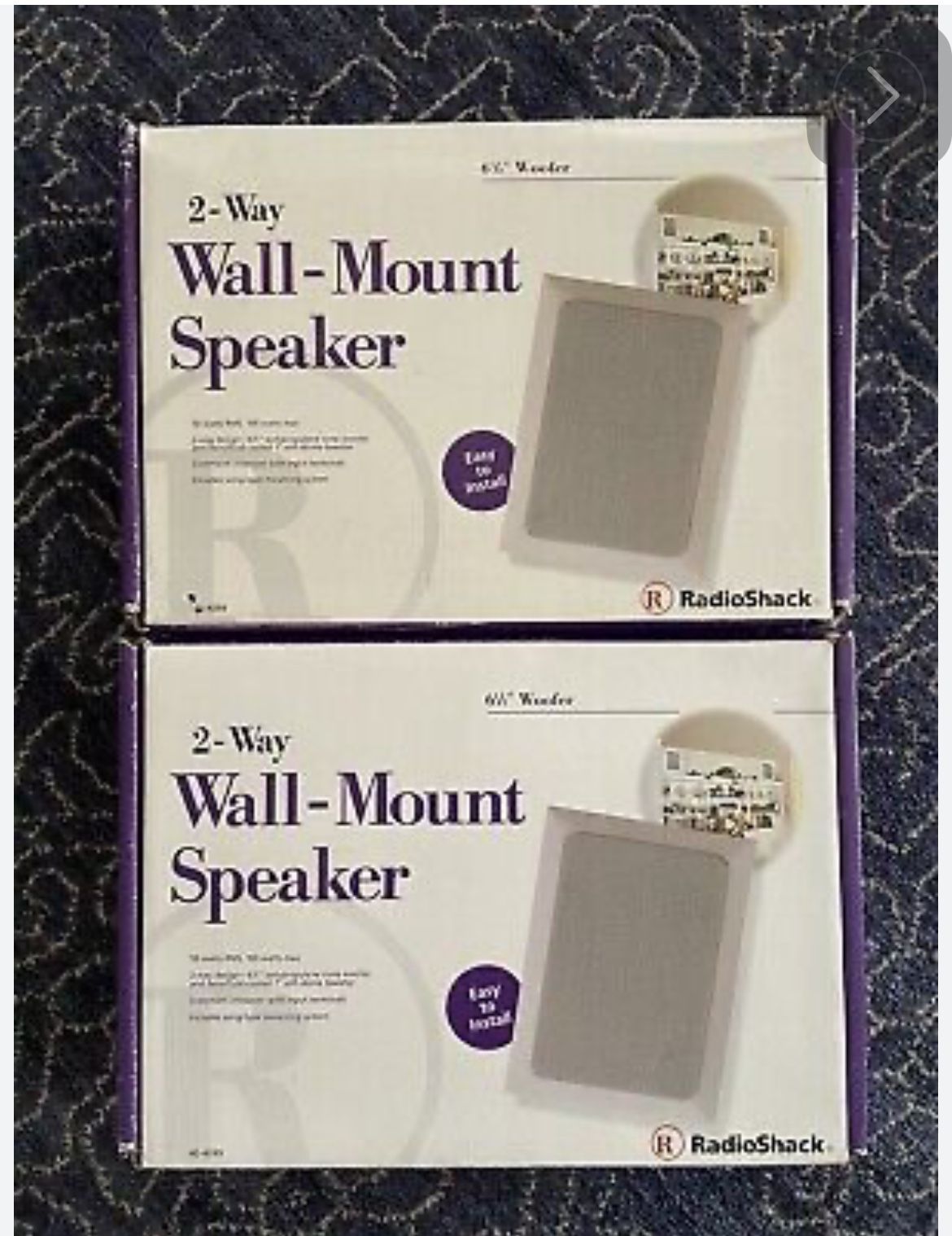 Pair Of Wall Mount Speakers