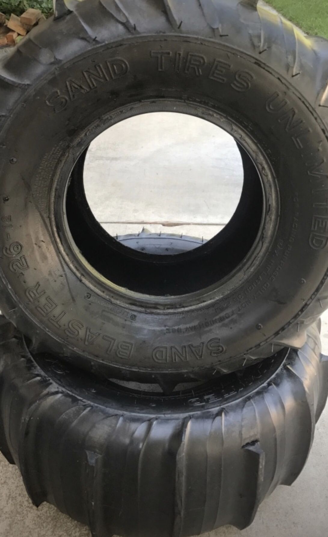 Sand tires unlimited stu paddle tires 2612 rzr razor for Sale in Riverside, CA OfferUp