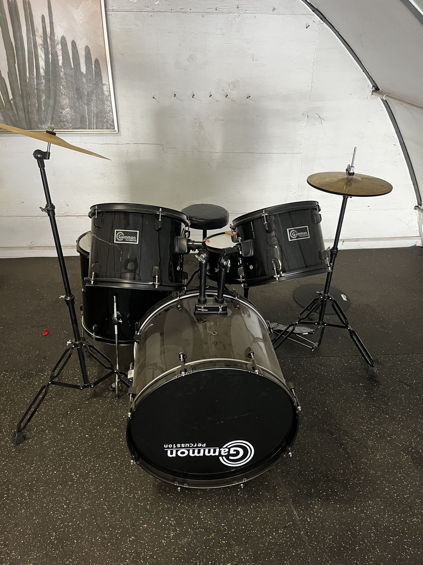 Gammon 5 Piece Drum Set