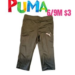 PUMA LEGGINGS GREAT CONDITION BABY GIRLS 6/9 MONTHS 💖