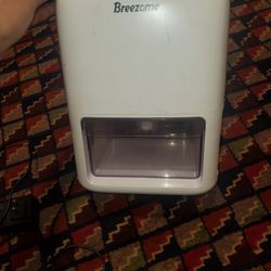 BREEZOME 60 OZ Dehumidifiers for Home, Dual-Semiconductor Quiet Dehumidifier with Timer Sleep Mode Auto-Off 7 Colors Light Portable Small Dehumidifier
