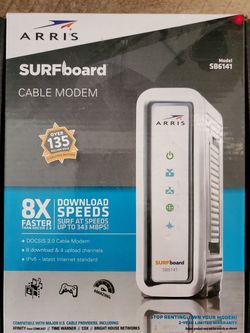 Cable modem never used