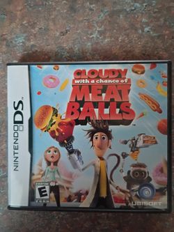 Cloudy With A Chance Of Meatballs Nintendo DS