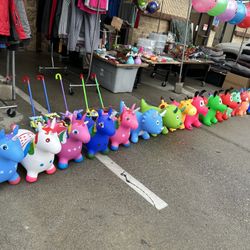 Kids Bouncing Riding Animals $12 Each With Music And Lights