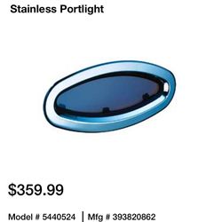 Lewmar Size 8 Port Light