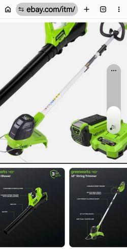 Greenworks Blower Combo USED