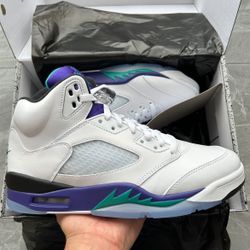 Retro Jordan Grape 5 Size 10 $250