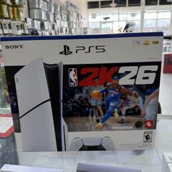 PlayStation 5 NBA 2k26 Bundle 1TB! Finance For $50 Down Payment!!