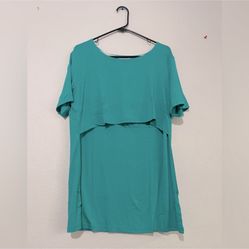 Bearsland Maternity Teal Shirt