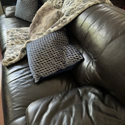 Leather Couch  