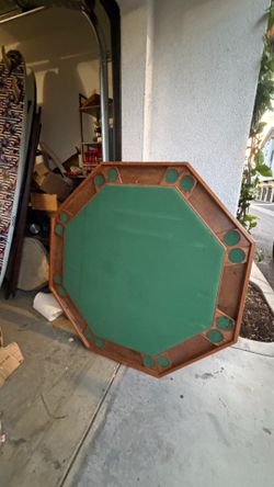 Poker table
