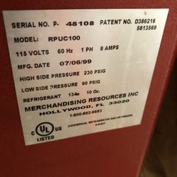 Commercial Antique Coke  Machine 