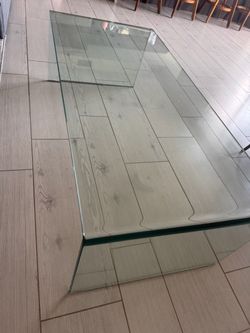 All-Glass Coffee Table
