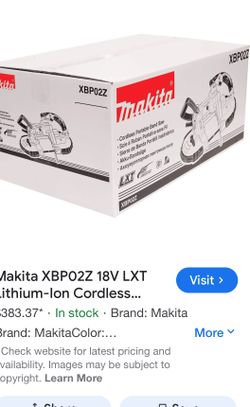 Makita Cordless Saw