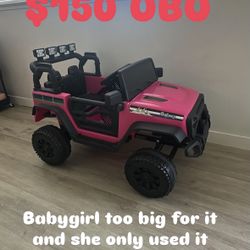 Pink Jeep 
