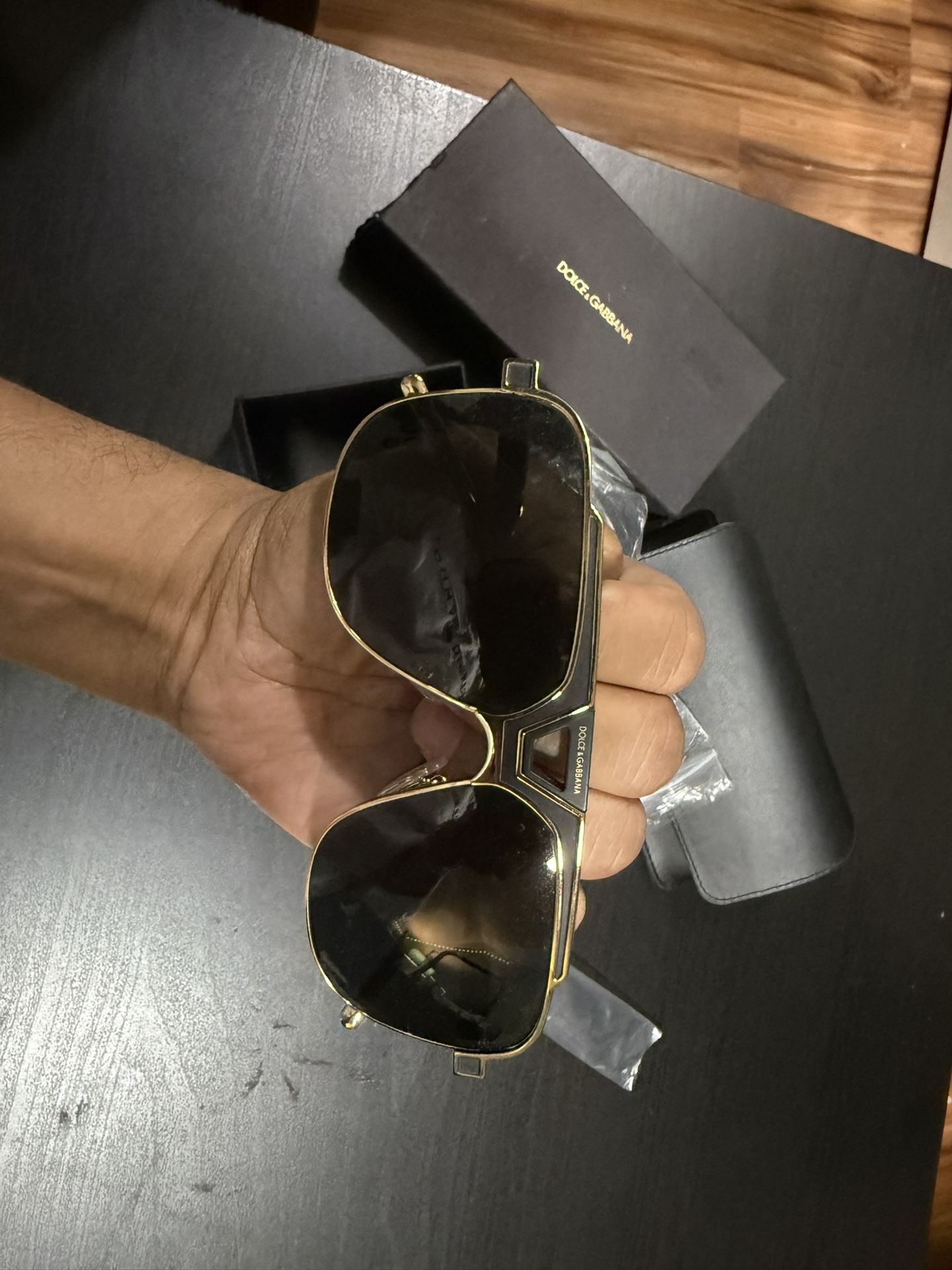 Dolce And Gabbana Unisex Aviator Sunglasses