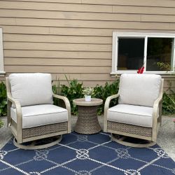 Set From Costco Swivel Chairs