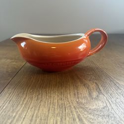 Le Creuset Stoneware Gravy Boat — Flame