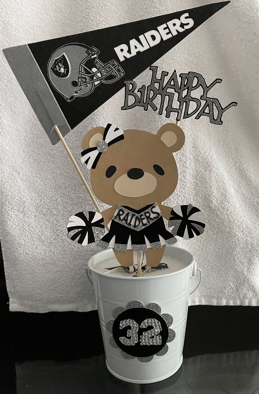 Las Vegas Raiders Centerpiece
