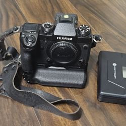 Fujifilm X-H1 Pro Mirrorless Camera Body with Battery Grip