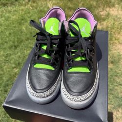 Jordan 3 Electric Green Sz7y / 8.5w