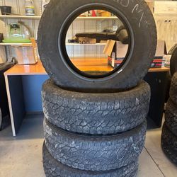 275/65/20 LT used Goodyear Wrangler