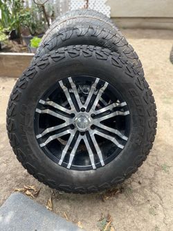 6 Lug Nut Rims & TIRES/ Rines & LLANTAS De 6 birlos (6x135) Size: 18”