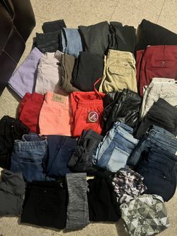 Pantalones De Mujer,hombre Adolescente 